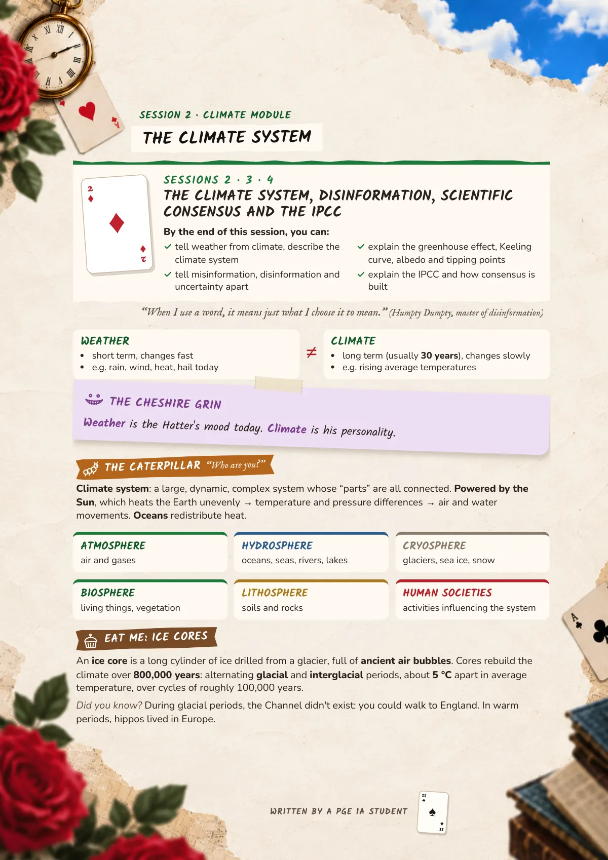Page 11: The climate system