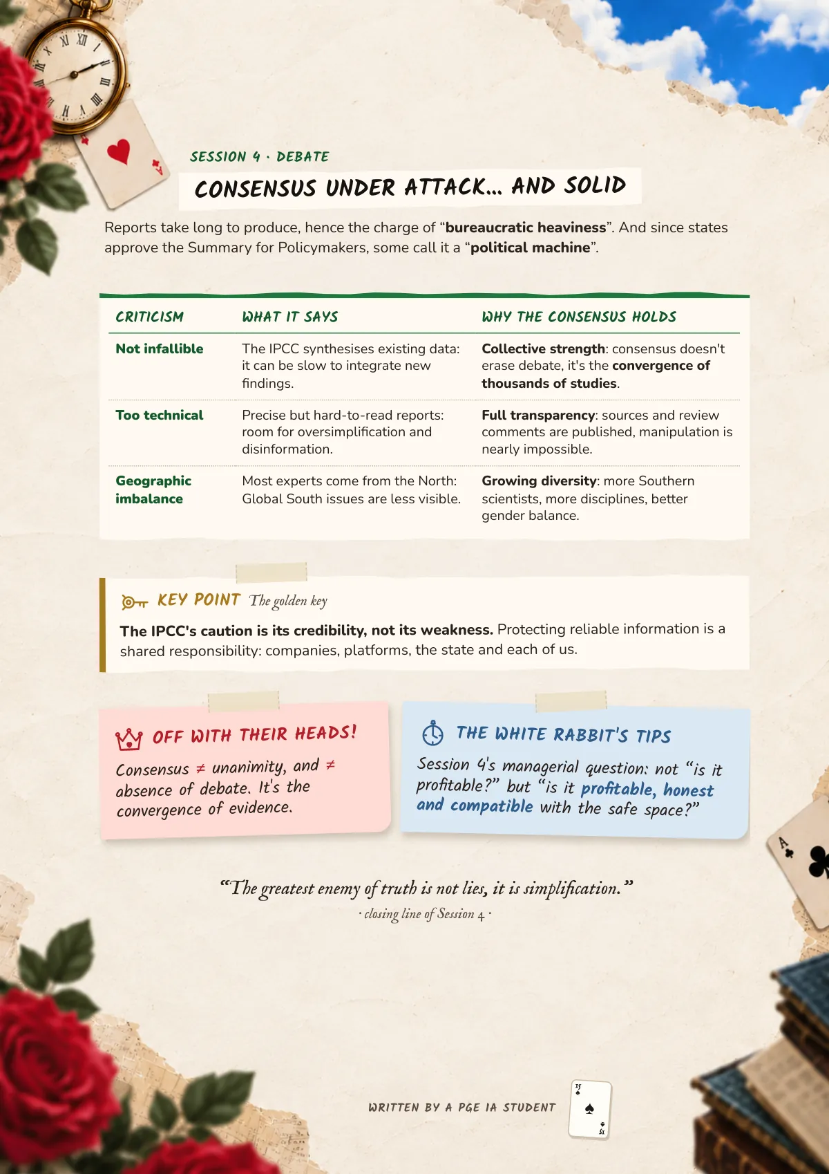 Page 15: Consensus under attack... and solid